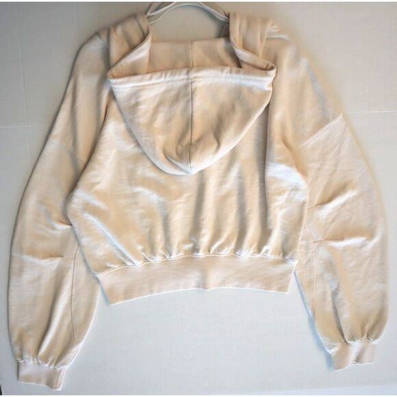 FP Movement OB2080058 Women's Sz S Beige Playbook Cropped Pullover Hoodie - Picture 10 of 10